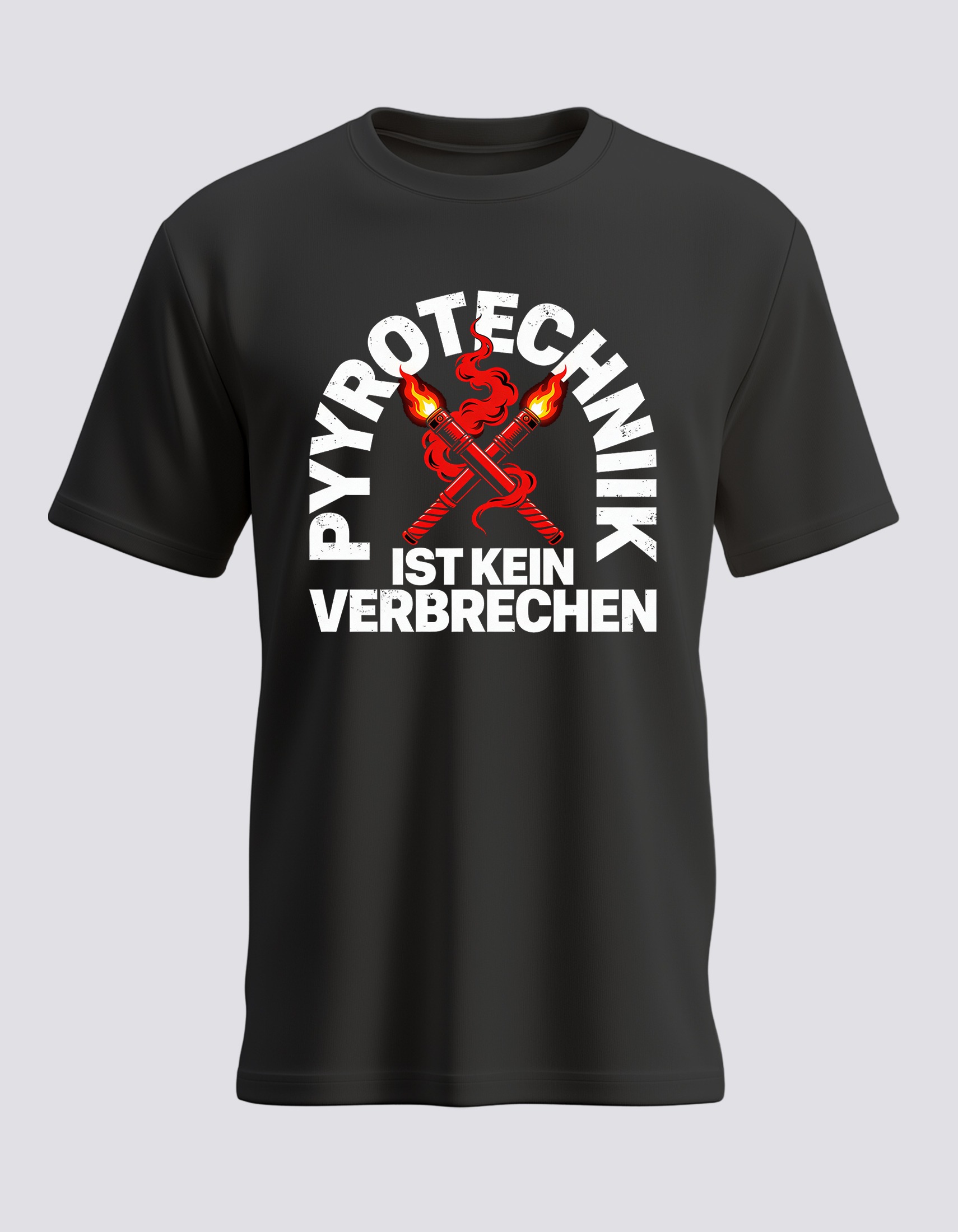 T-Shirt: Pyrotechnik ist kein Verbrechen – Das Statement für die Kurve – Bild 2