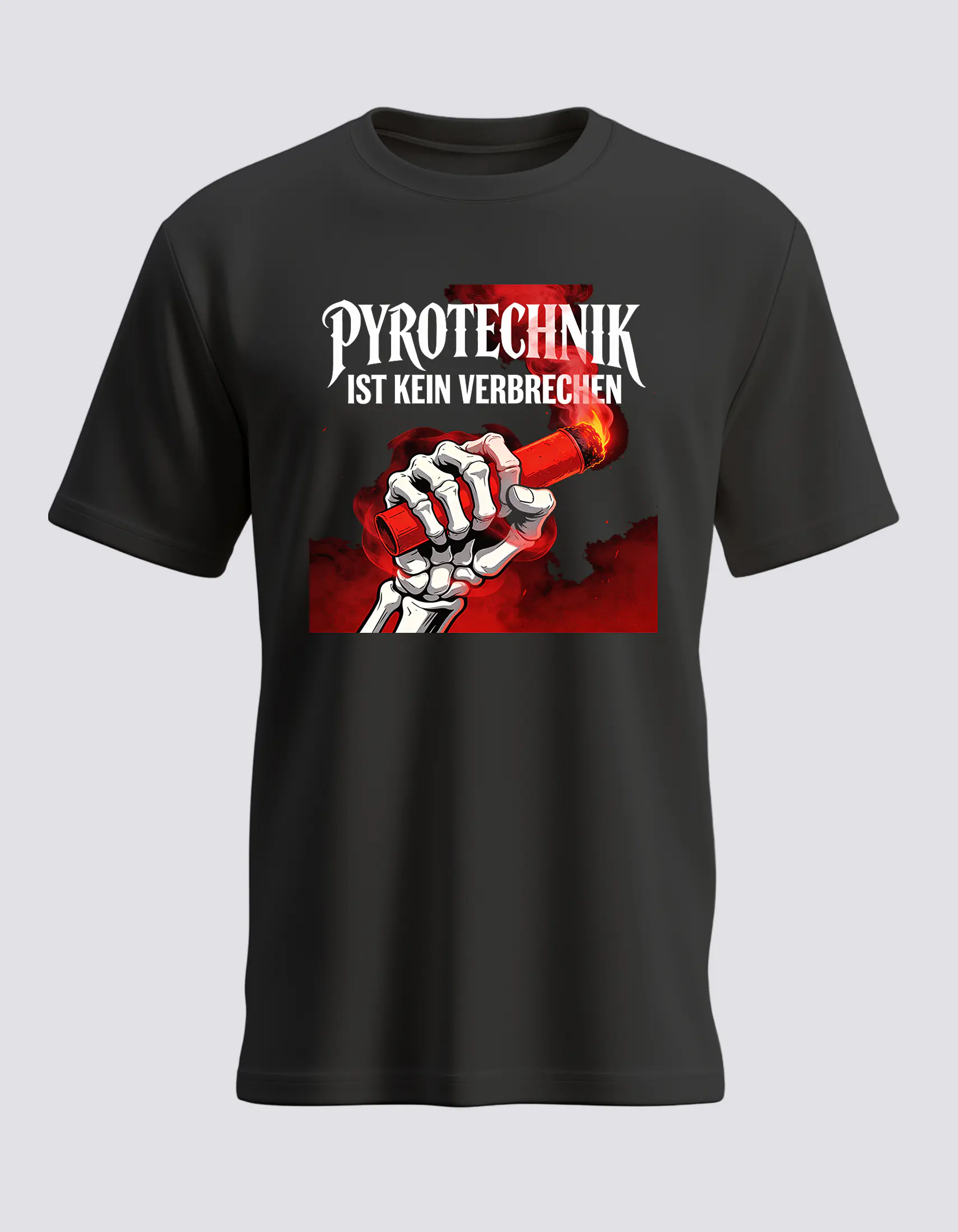 T-Shirt: Pyrotechnik ist kein Verbrechen – Das Statement für die Kurve – Bild 4